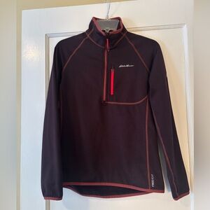 Eddie Bauer First Ascent High Route Fleece 1/4 zip Size S